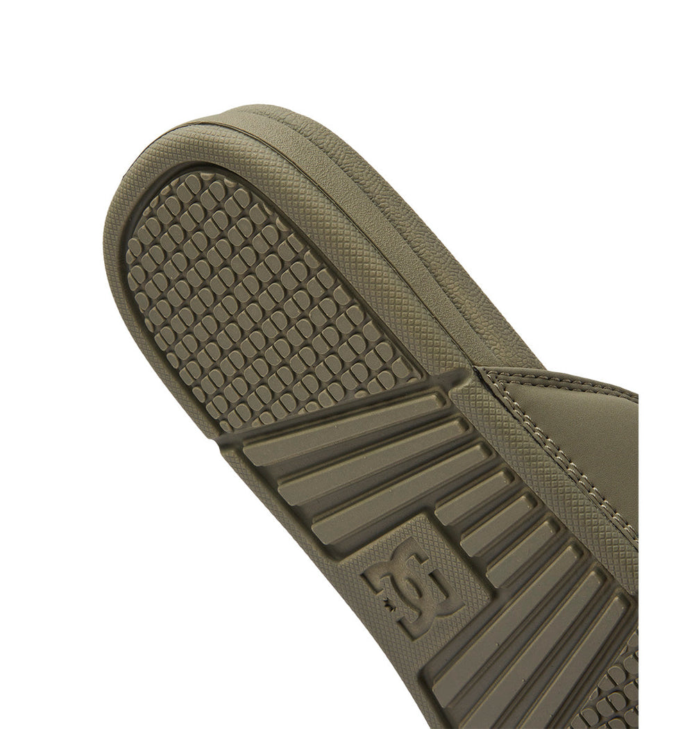 Bolsa Slides - Light Olive/Oyster | DC Shoes