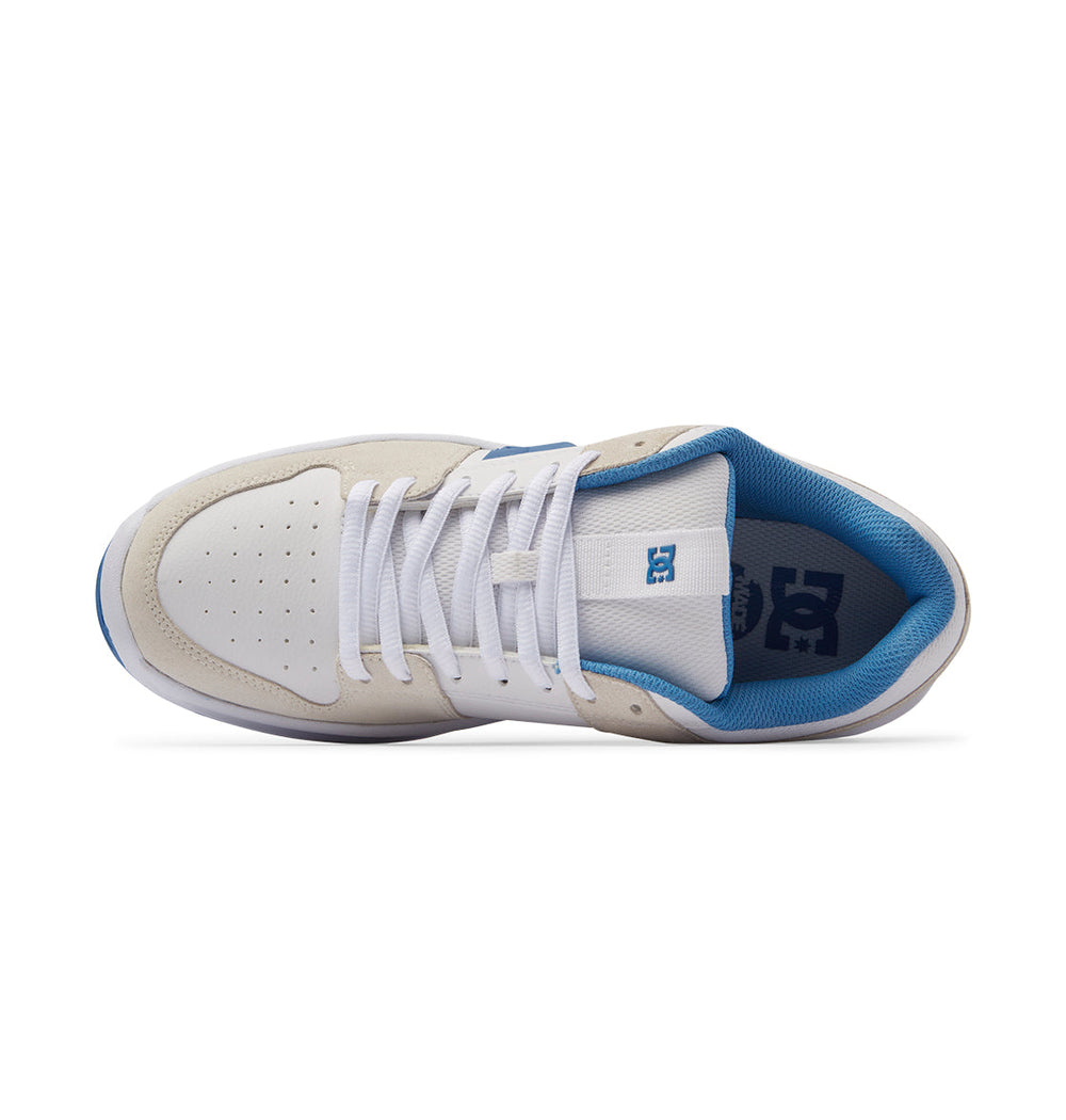 Lynx Zero Shoes - White/White/Blue | DC Shoes