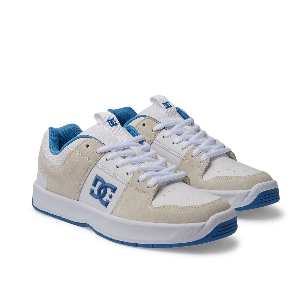 Lynx Zero Shoes - White/White/Blue | DC Shoes