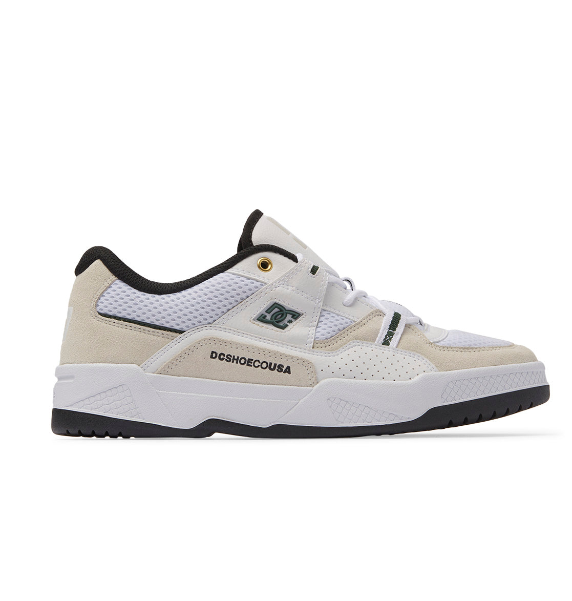 Construct Shoes - White/Black/Green | DC Shoes