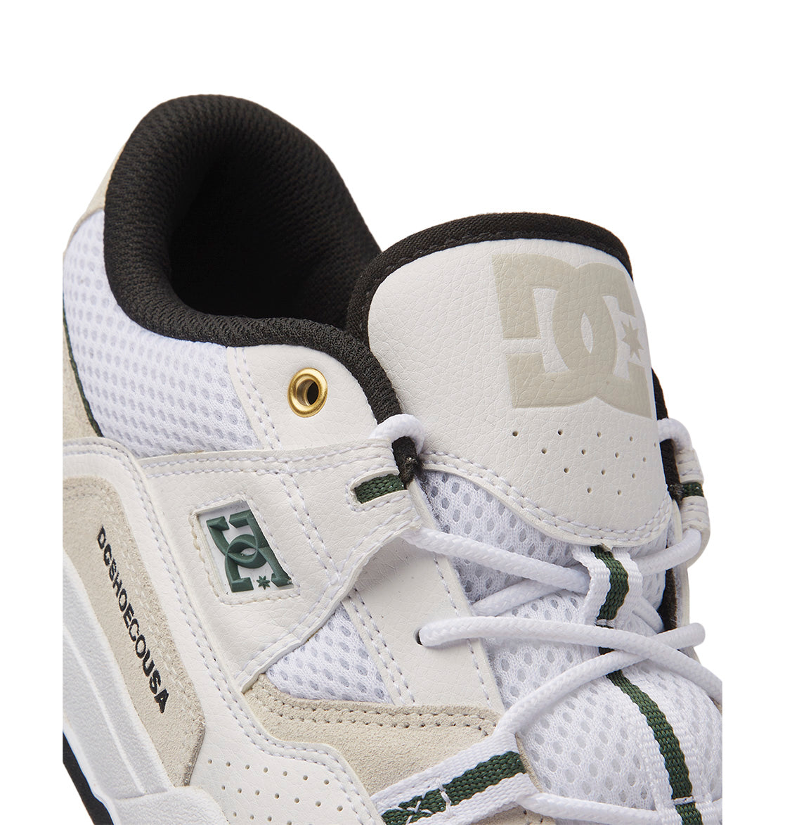 Construct Shoes - White/Black/Green | DC Shoes