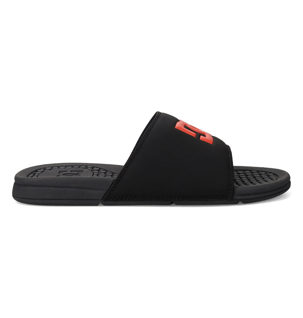 Bolsa Slides - Black/Grey/Red Black/Grey/Red | DC Shoes