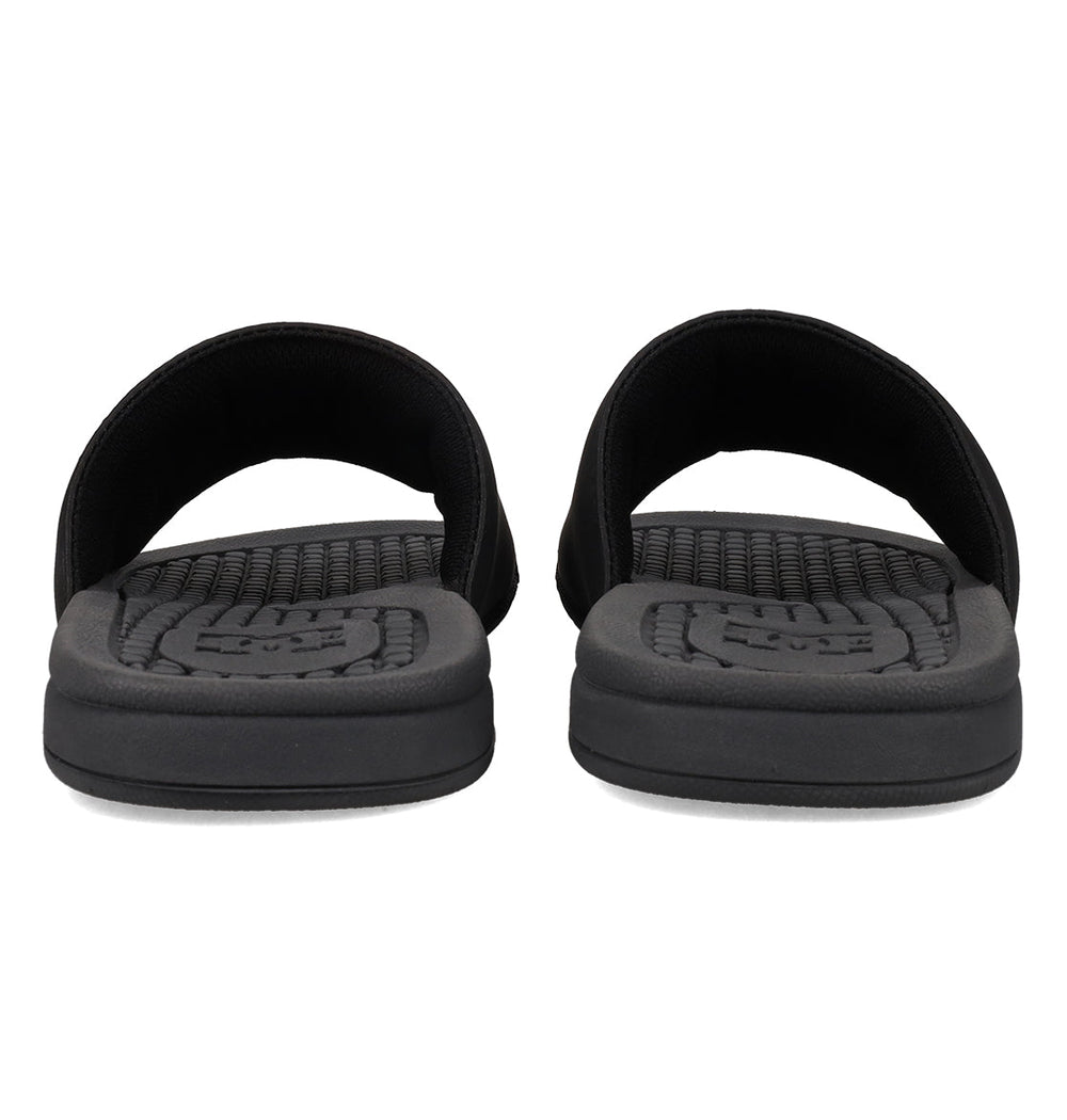 Bolsa Slides - Black/Grey/Red Black/Grey/Red | DC Shoes