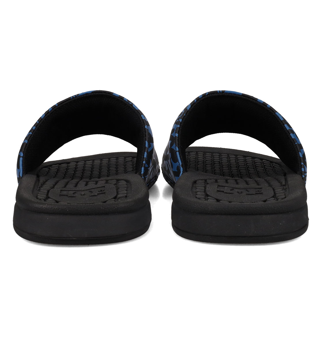 Bolsa Slides - Black/Blue/White Black/Blue/White | DC Shoes