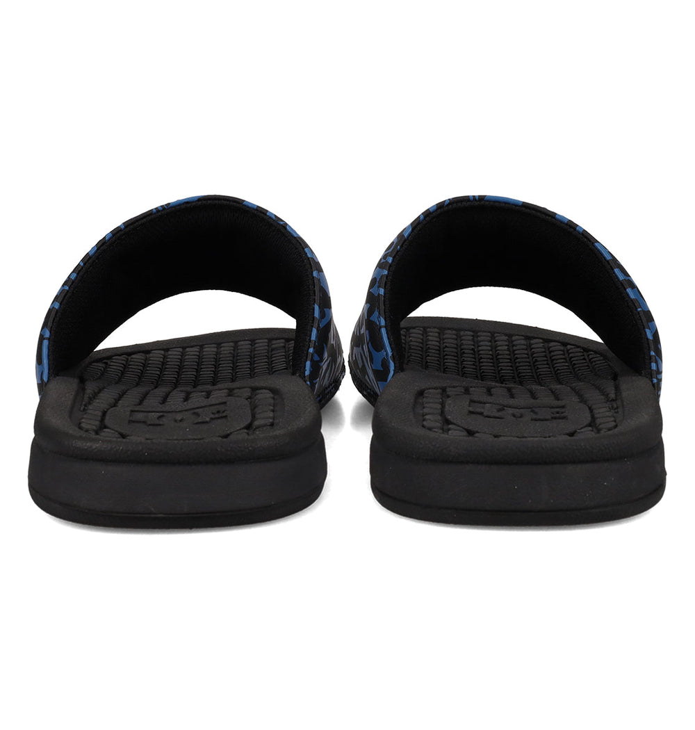 Bolsa Slides - Black/Blue/White Black/Blue/White | DC Shoes