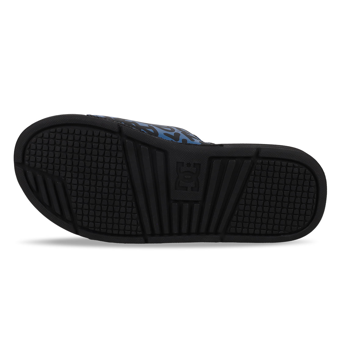 Bolsa Slides - Black/Blue/White Black/Blue/White | DC Shoes