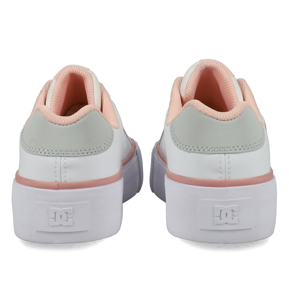Chelsea Platform Shoes - Wht/Gry/Blush White/Gry/Blush | DC Shoes