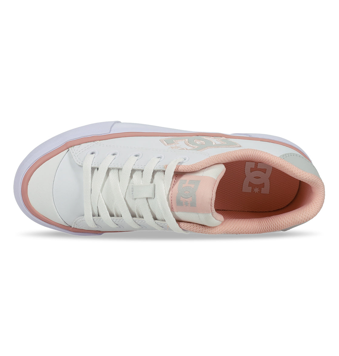 Chelsea Platform Shoes - Wht/Gry/Blush White/Gry/Blush | DC Shoes