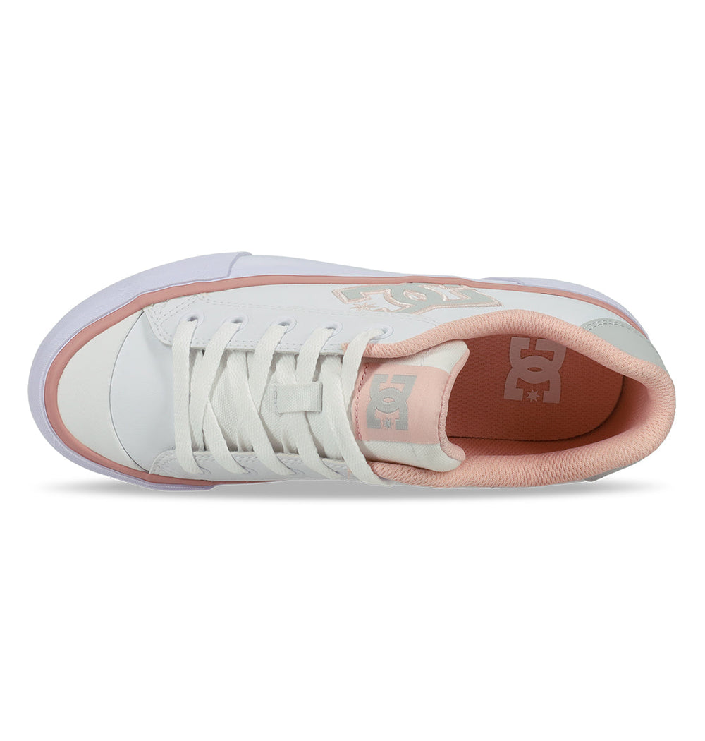Chelsea Platform Shoes - Wht/Gry/Blush White/Gry/Blush | DC Shoes