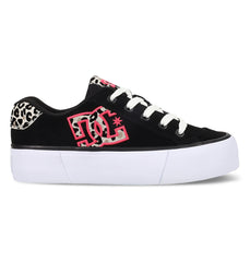 Chelsea Platform Shoes - Blk/Pnk/Leopd Black/Pink/Leopard | DC Shoes