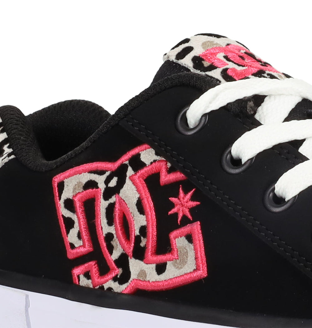 Chelsea Platform Shoes - Blk/Pnk/Leopd Black/Pink/Leopard | DC Shoes