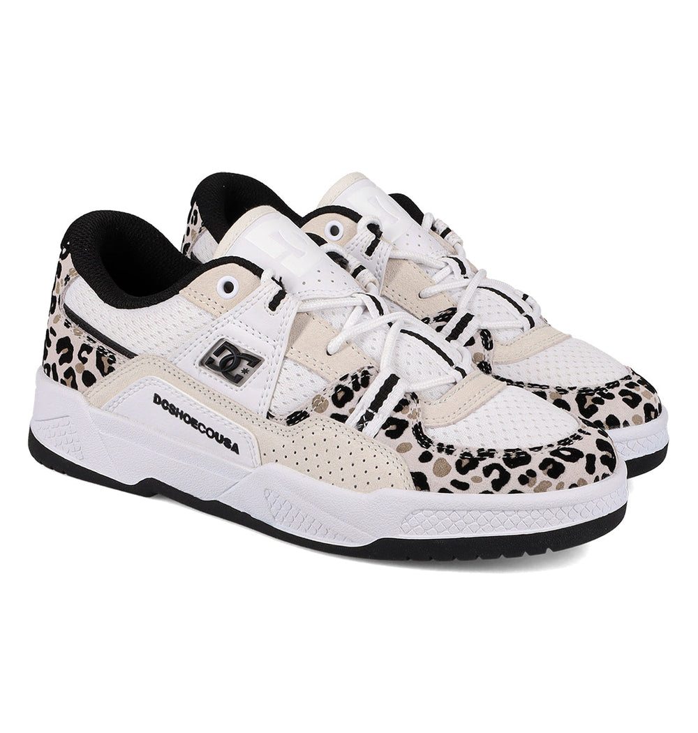 Construct Shoes - White/Leopard White/Leopard | DC Shoes