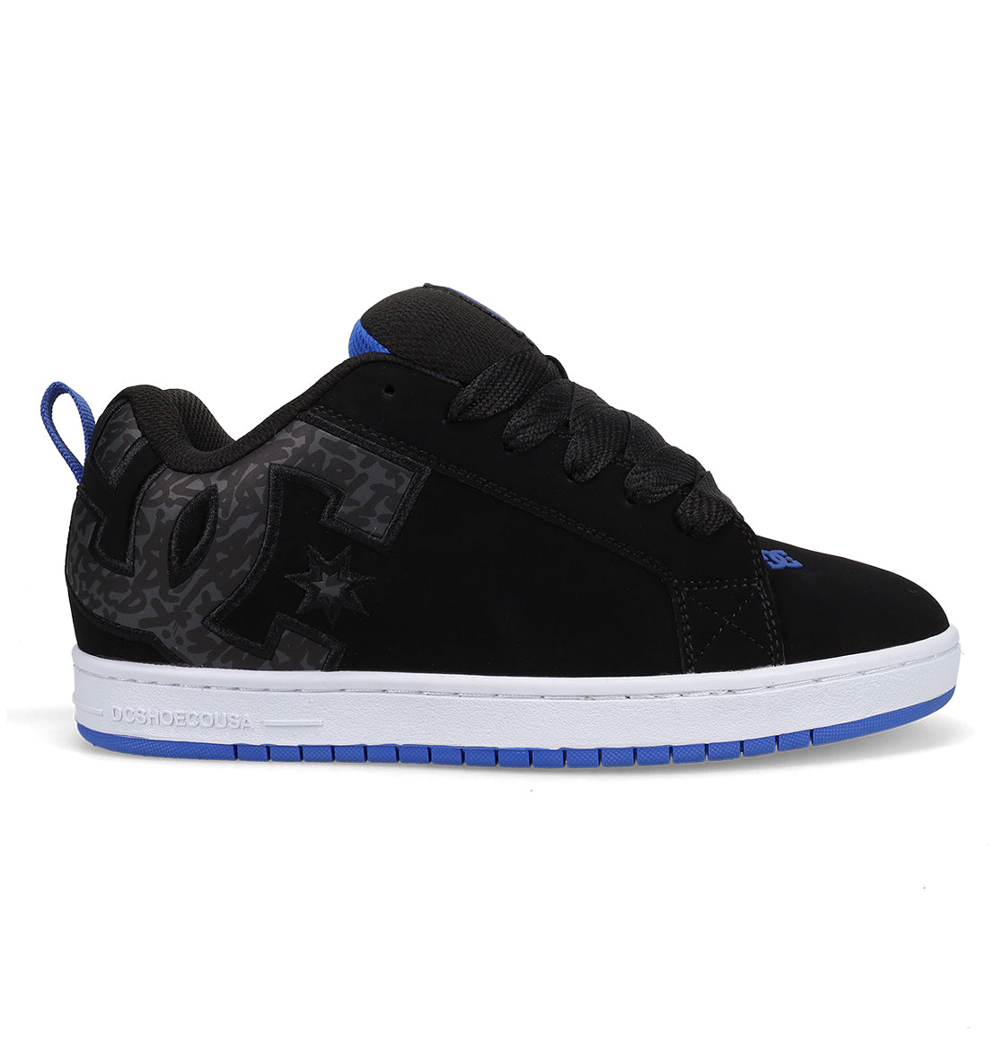 Court Graffik Shoes - Black/Blue Black/Blue | DC Shoes