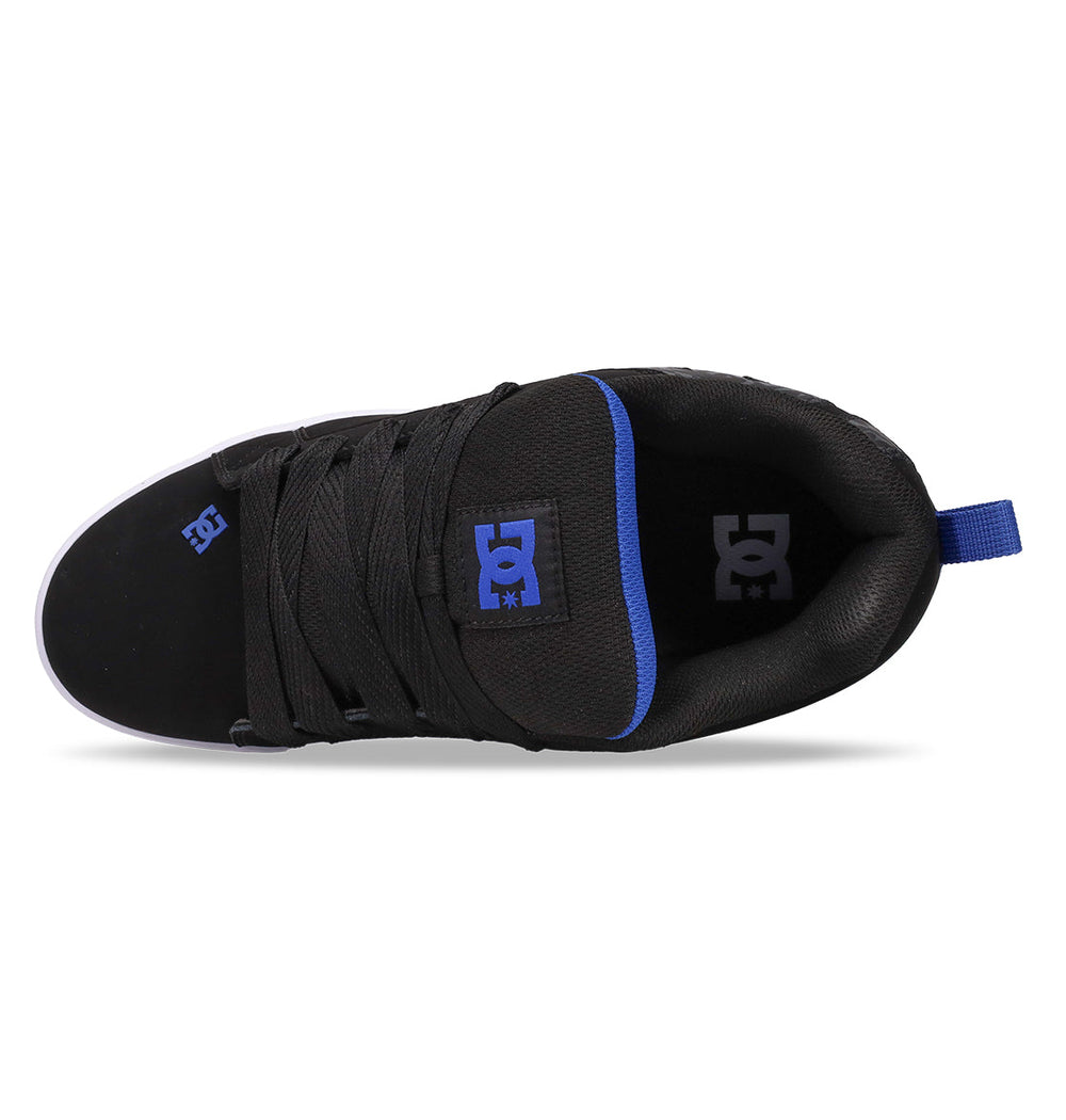 Court Graffik Shoes - Black/Blue Black/Blue | DC Shoes