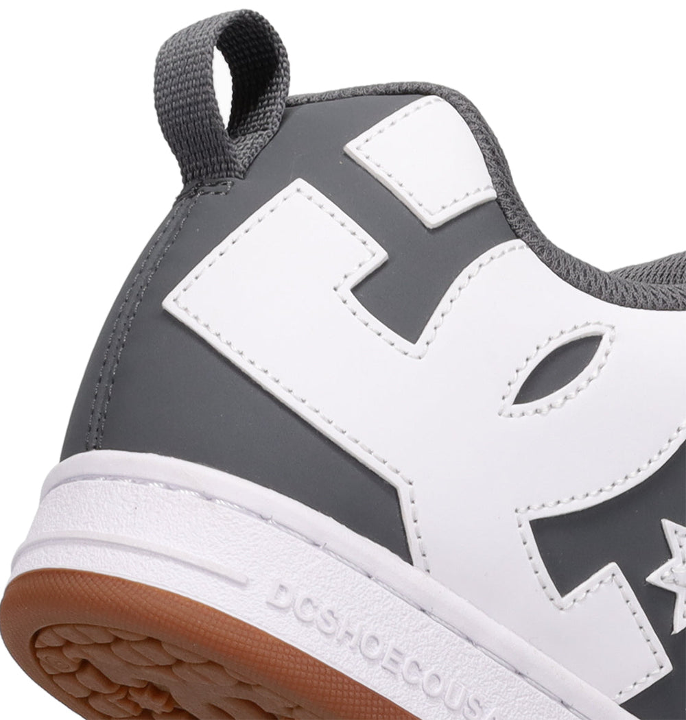 Court Graffik Shoes - Grey/White | DC Shoes