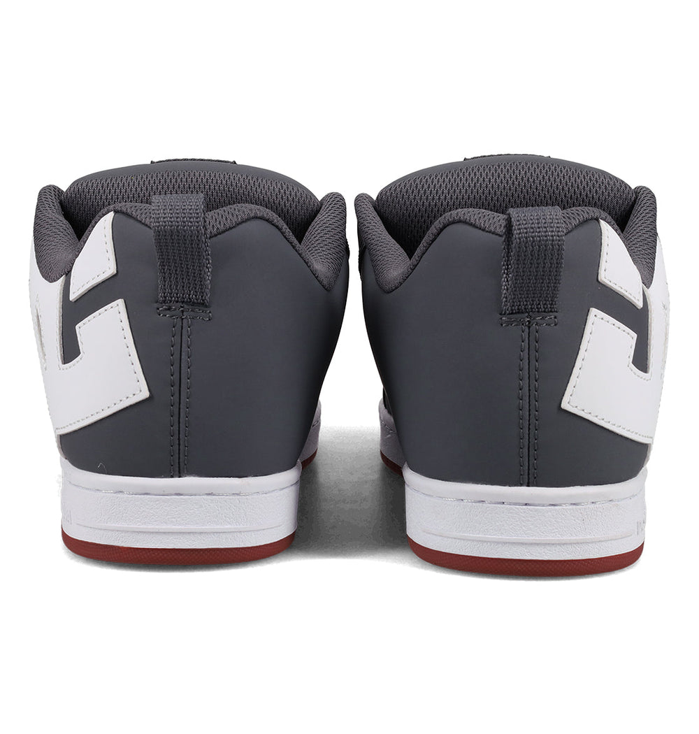 Court Graffik Shoes - Grey/White | DC Shoes