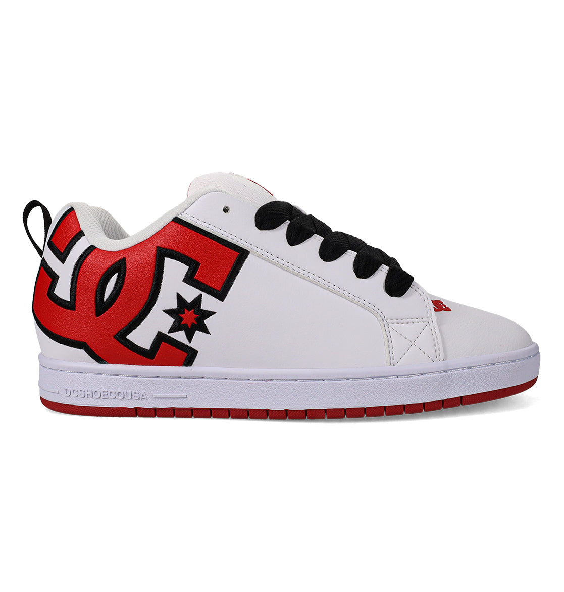 Court Graffik Shoes - White/Red White/Red | DC Shoes
