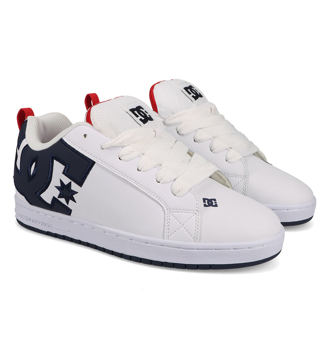 Court Graffik Shoes - White/Navy/Red White/Navy/Red | DC Shoes