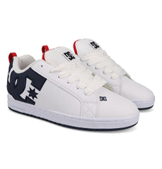 Court Graffik Shoes - White/Navy/Red White/Navy/Red | DC Shoes