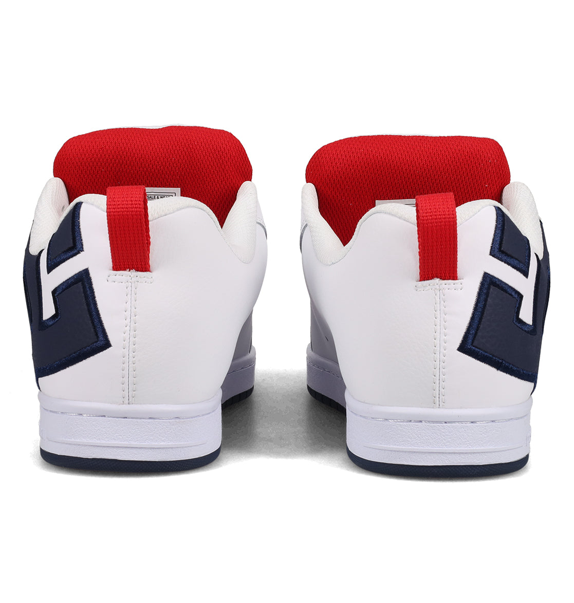 Court Graffik Shoes - White/Navy/Red White/Navy/Red | DC Shoes