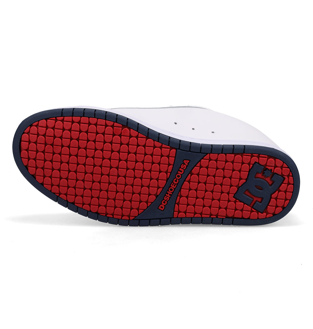 Court Graffik Shoes - White/Navy/Red White/Navy/Red | DC Shoes