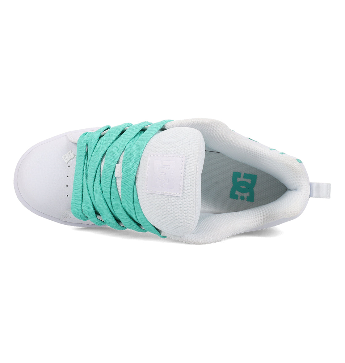 Court Graffik Shoes - White/Aqua White/Aqua | DC Shoes