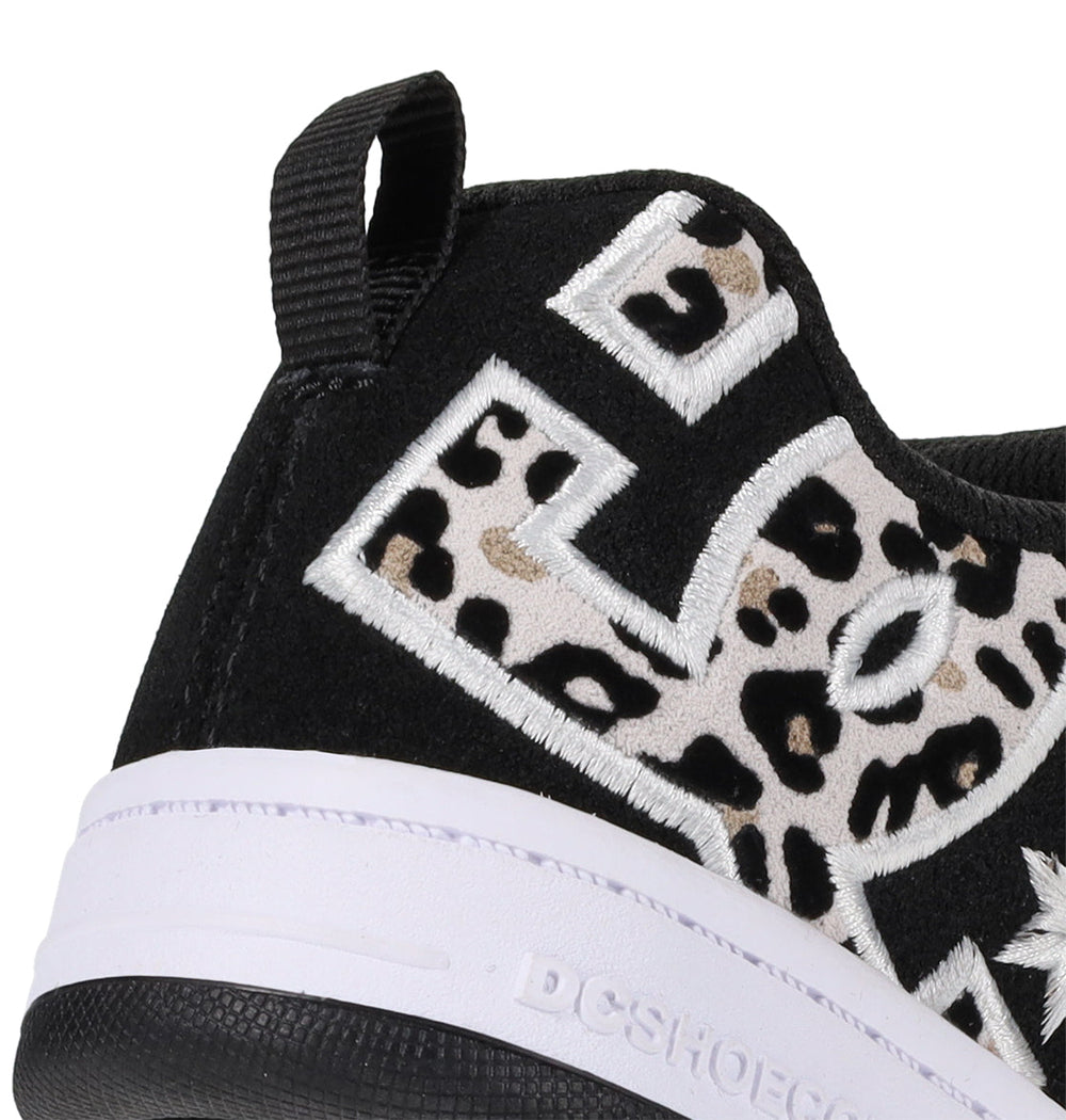 Court Graffik Shoes - Black/Leopard Black/Leopard | DC Shoes