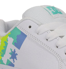 Court Graffik Shoes - Wht/Ltpnk/Mlt White/Ltpnk/Multi | DC Shoes