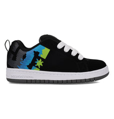 Court Graffik Shoes - Black/Multi Black W/Multi Color | DC Shoes