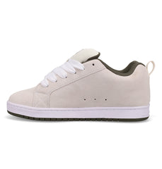 Court Graffik Shoes - Off Wht/Olive Off White/Olive | DC Shoes