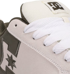 Court Graffik Shoes - Off Wht/Olive Off White/Olive | DC Shoes