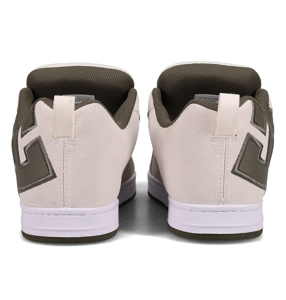 Court Graffik Shoes - Off Wht/Olive Off White/Olive | DC Shoes