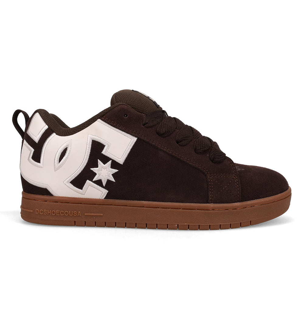 Court Graffik Shoes - Brown/Gum Brown/Gum | DC Shoes
