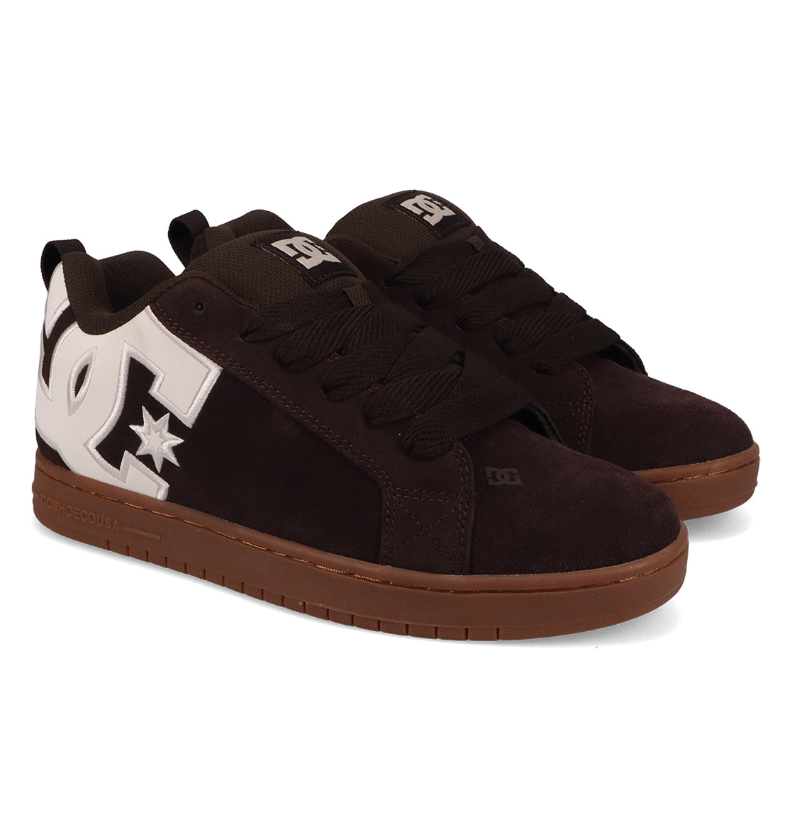 Court Graffik Shoes - Brown/Gum Brown/Gum | DC Shoes