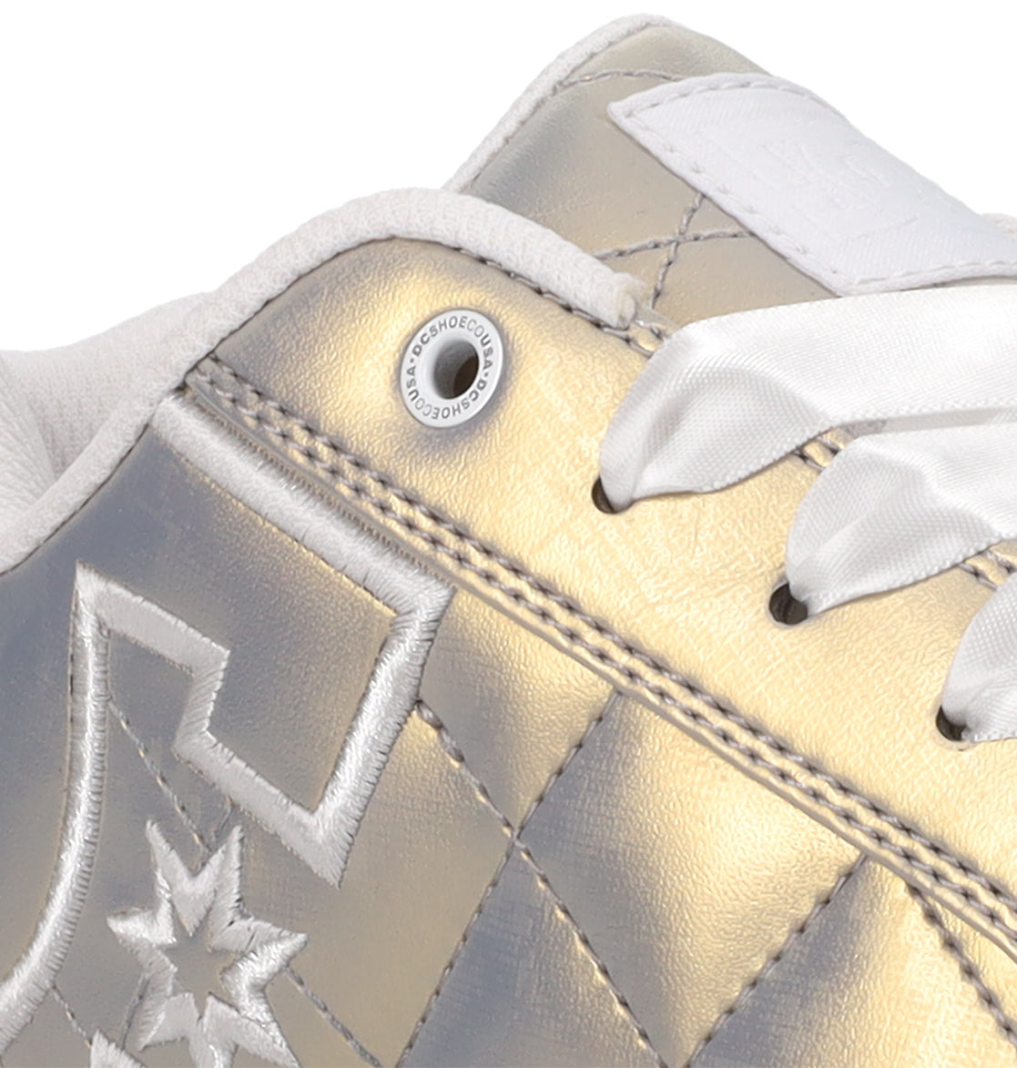 Court Graffik Lt Shoes - Gold Light Gold | DC Shoes