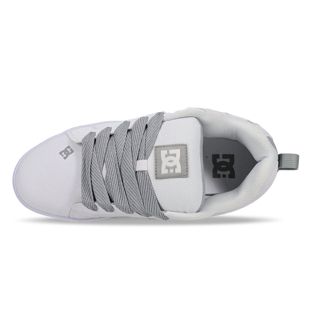 Court Graffik Shoes - White/Grey White/Grey | DC Shoes