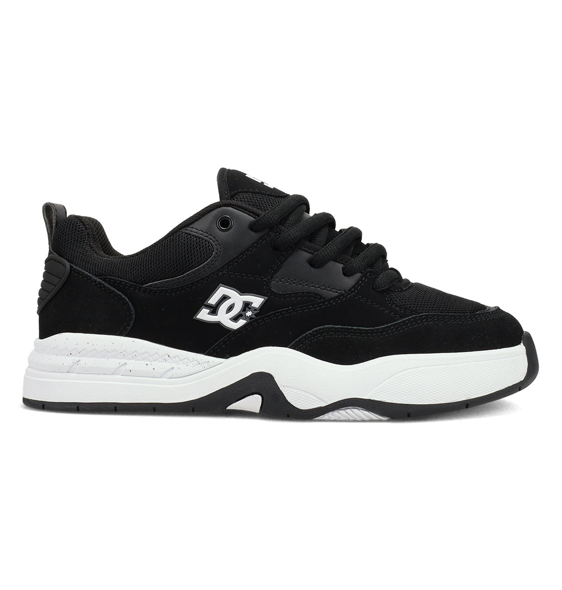 Ascend Skate Shoes - Black/Black/White Black/White | DC Shoes