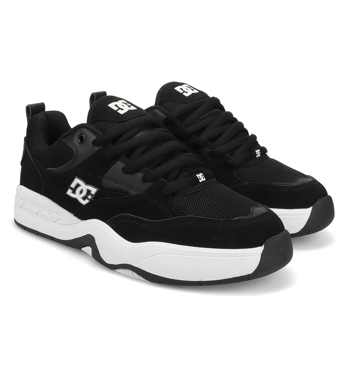 Ascend Skate Shoes - Black/Black/White Black/White | DC Shoes