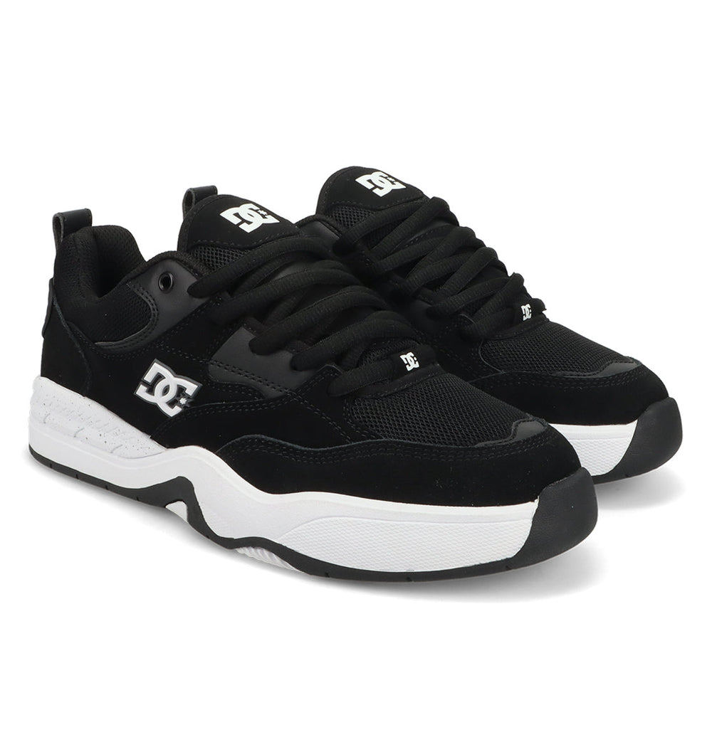 Ascend Skate Shoes - Black/Black/White Black/White | DC Shoes