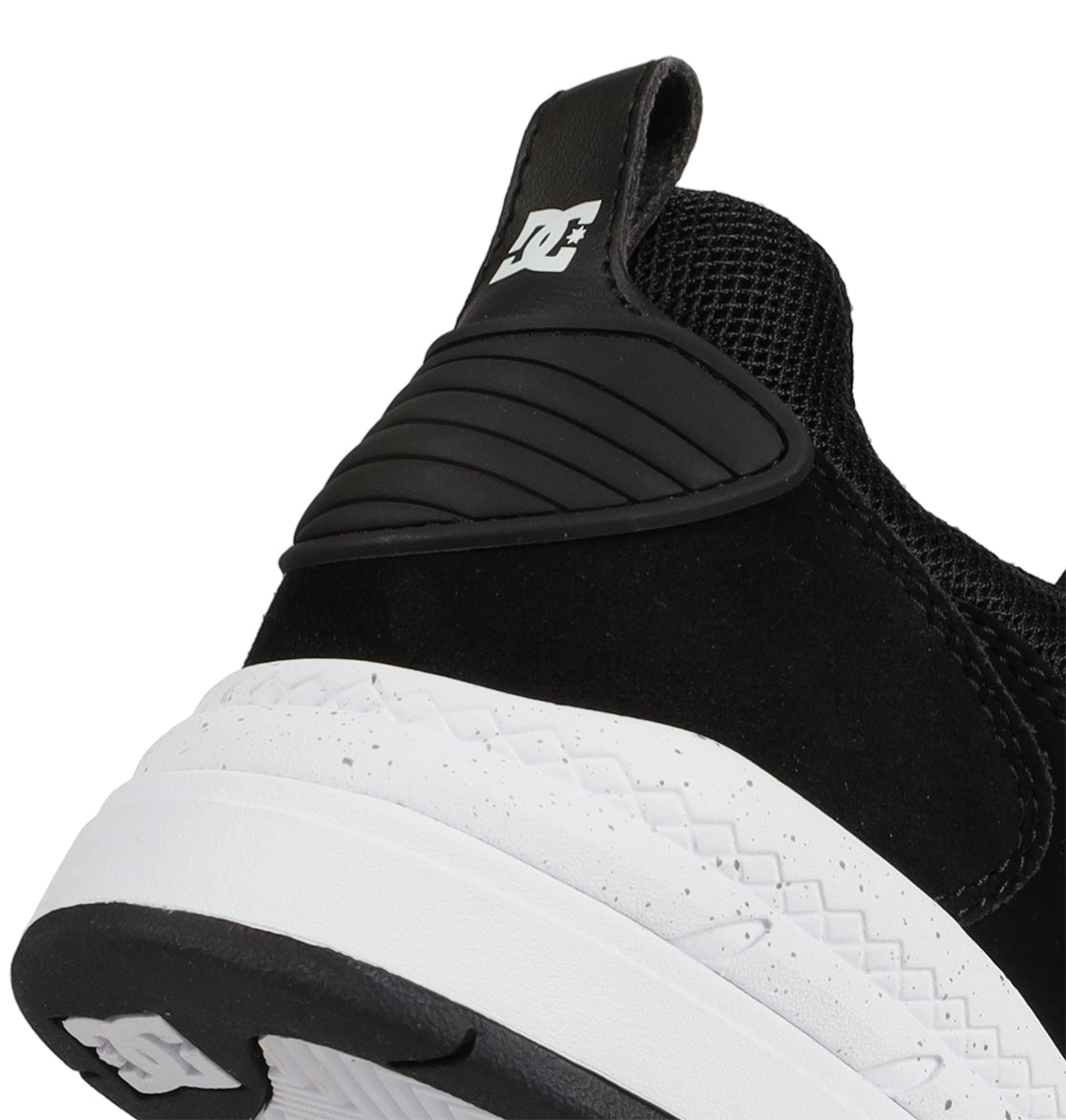 Ascend Skate Shoes - Black/Black/White Black/White | DC Shoes