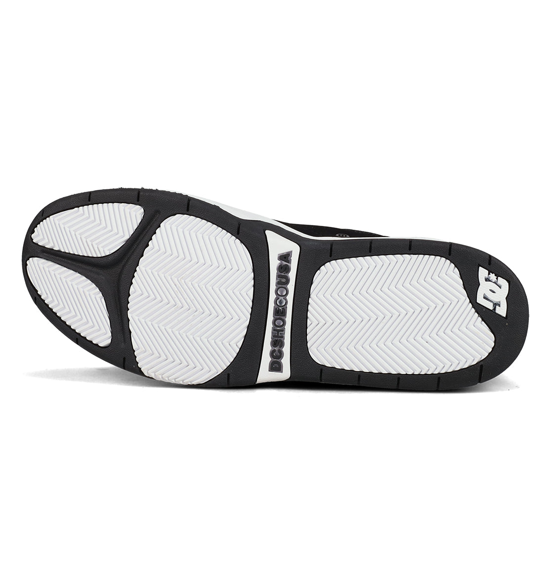 Ascend Skate Shoes - Black/Black/White Black/White | DC Shoes