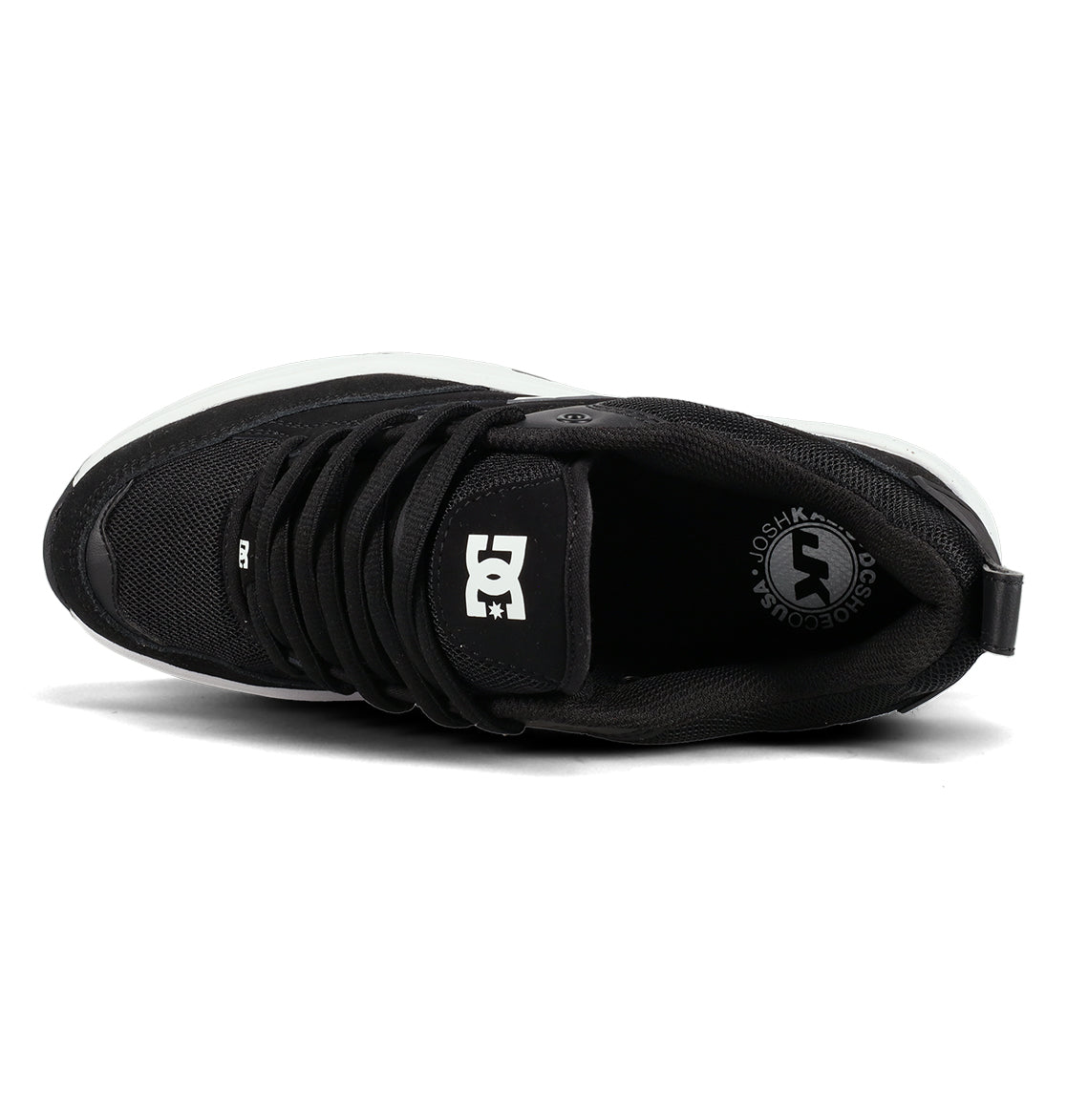 Ascend Skate Shoes - Black/Black/White Black/White | DC Shoes