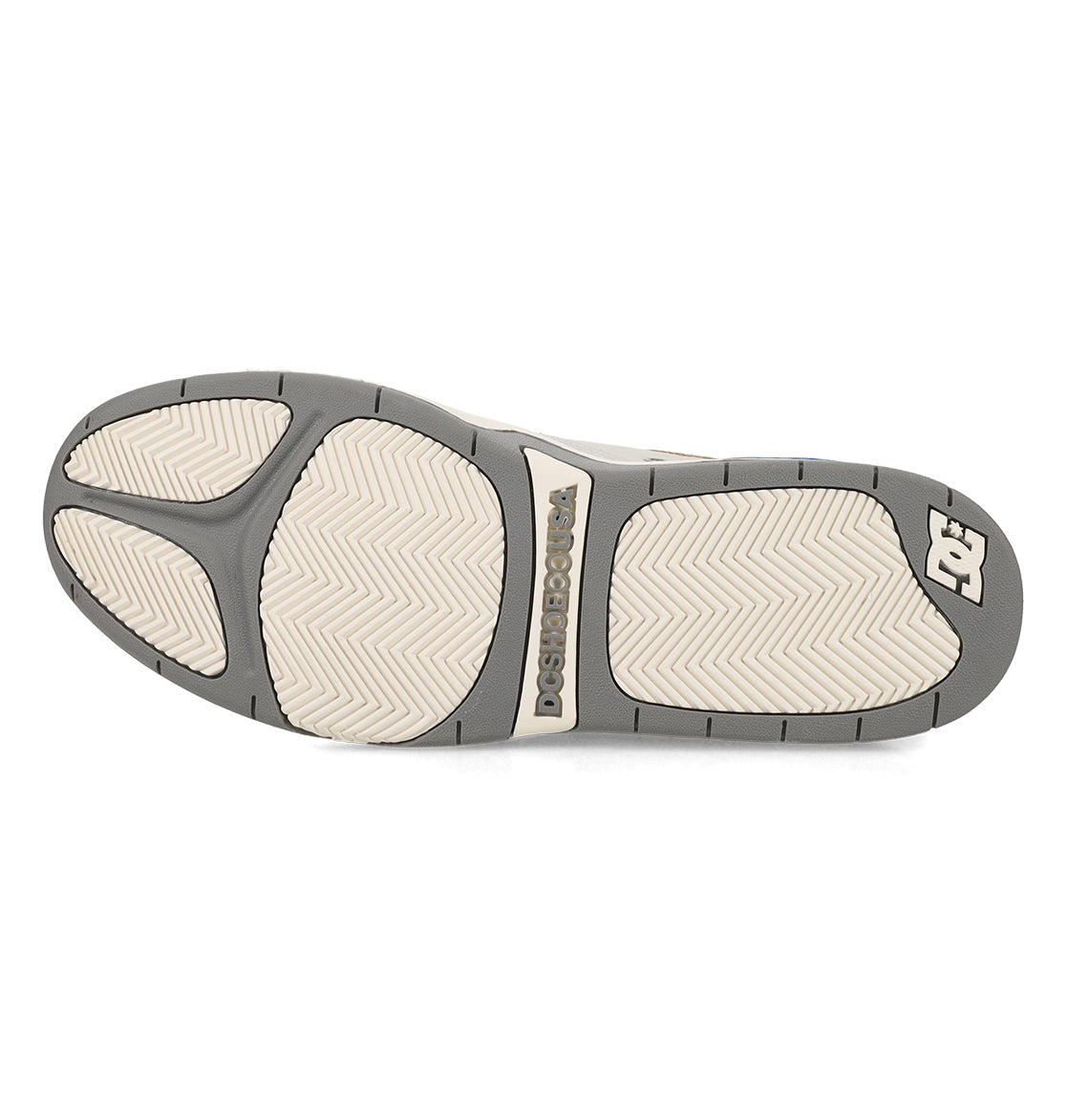 Ascend Skate Shoes - Grey/Tan/Blue Grey/Tan/Blue | DC Shoes