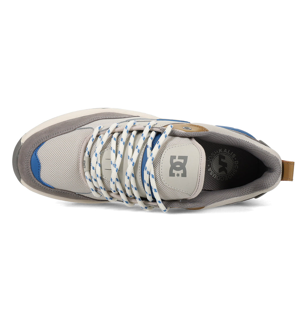 Ascend Skate Shoes - Grey/Tan/Blue Grey/Tan/Blue | DC Shoes