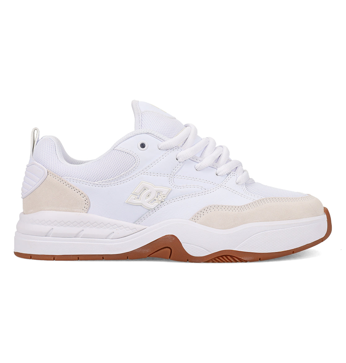 Ascend Skate Shoes - White/White/Gum White/Gum | DC Shoes