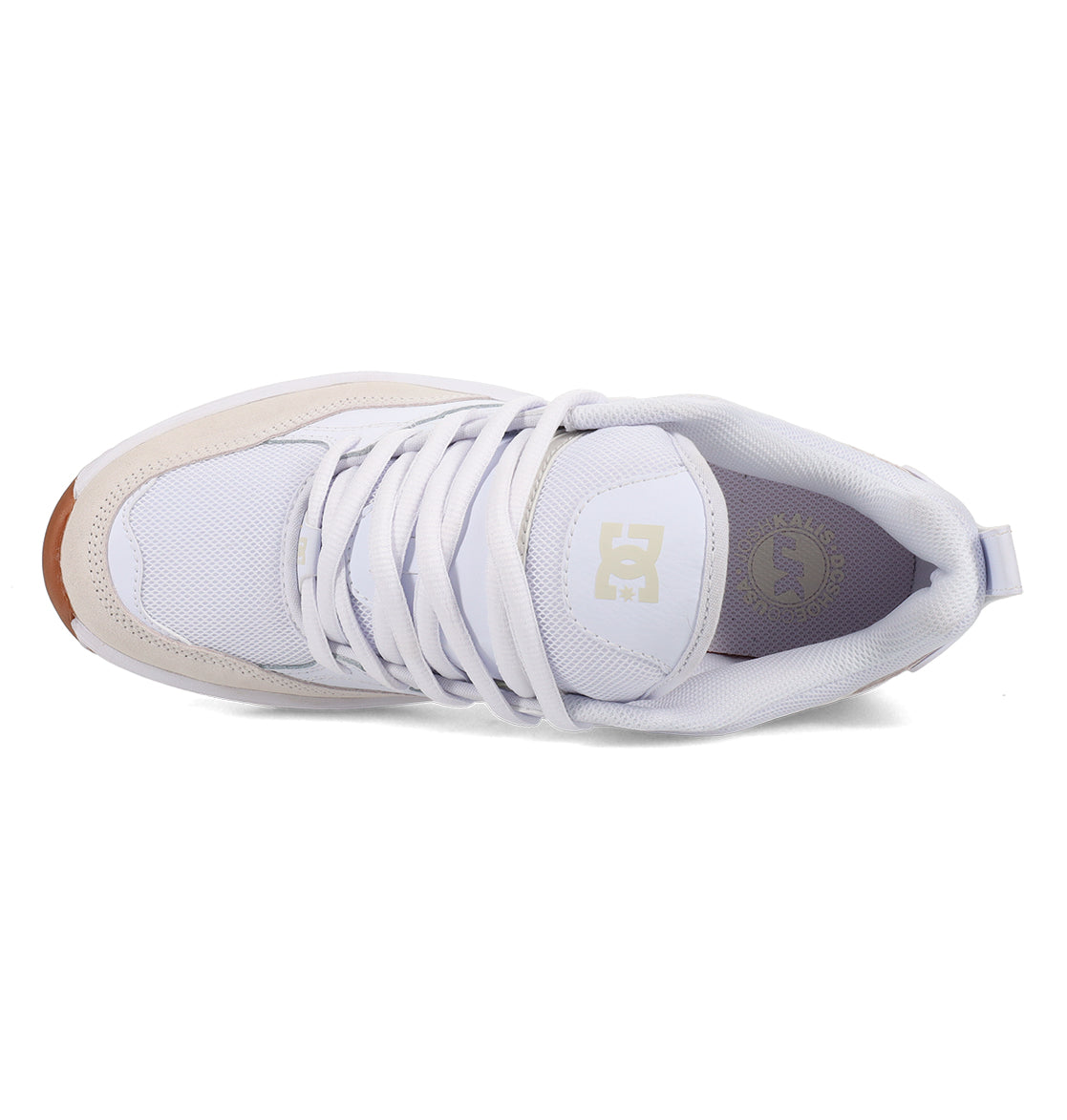 Ascend Skate Shoes - White/White/Gum White/Gum | DC Shoes