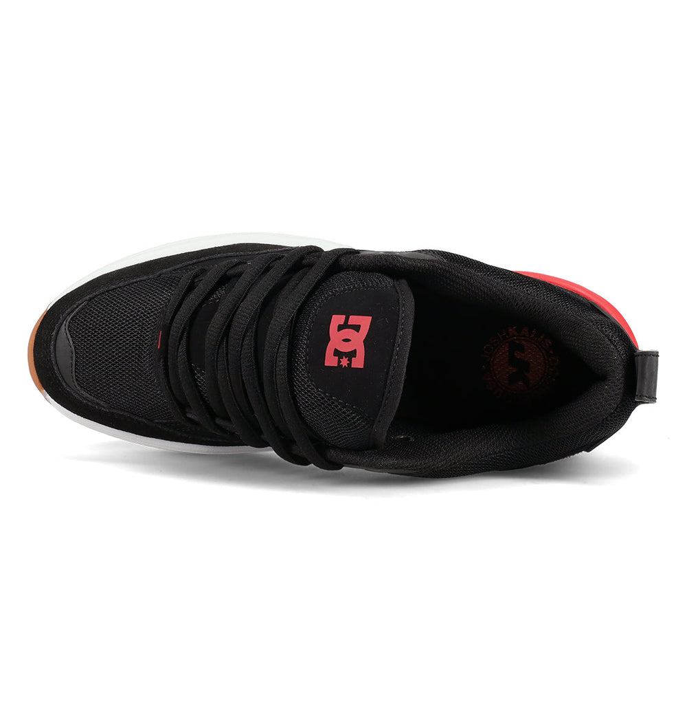 Ascend S Skate Shoes - Black/Black/Red Black/Red | DC Shoes