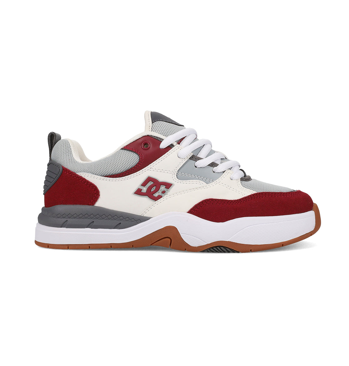 Ascend S Skate Shoes - Off Wht/Maroon/Gry Off White/Maroon/Wht | DC Shoes