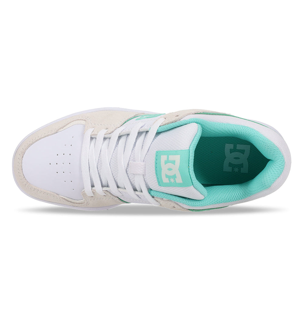 DC Cure Shoes - White/Mint | DC Shoes