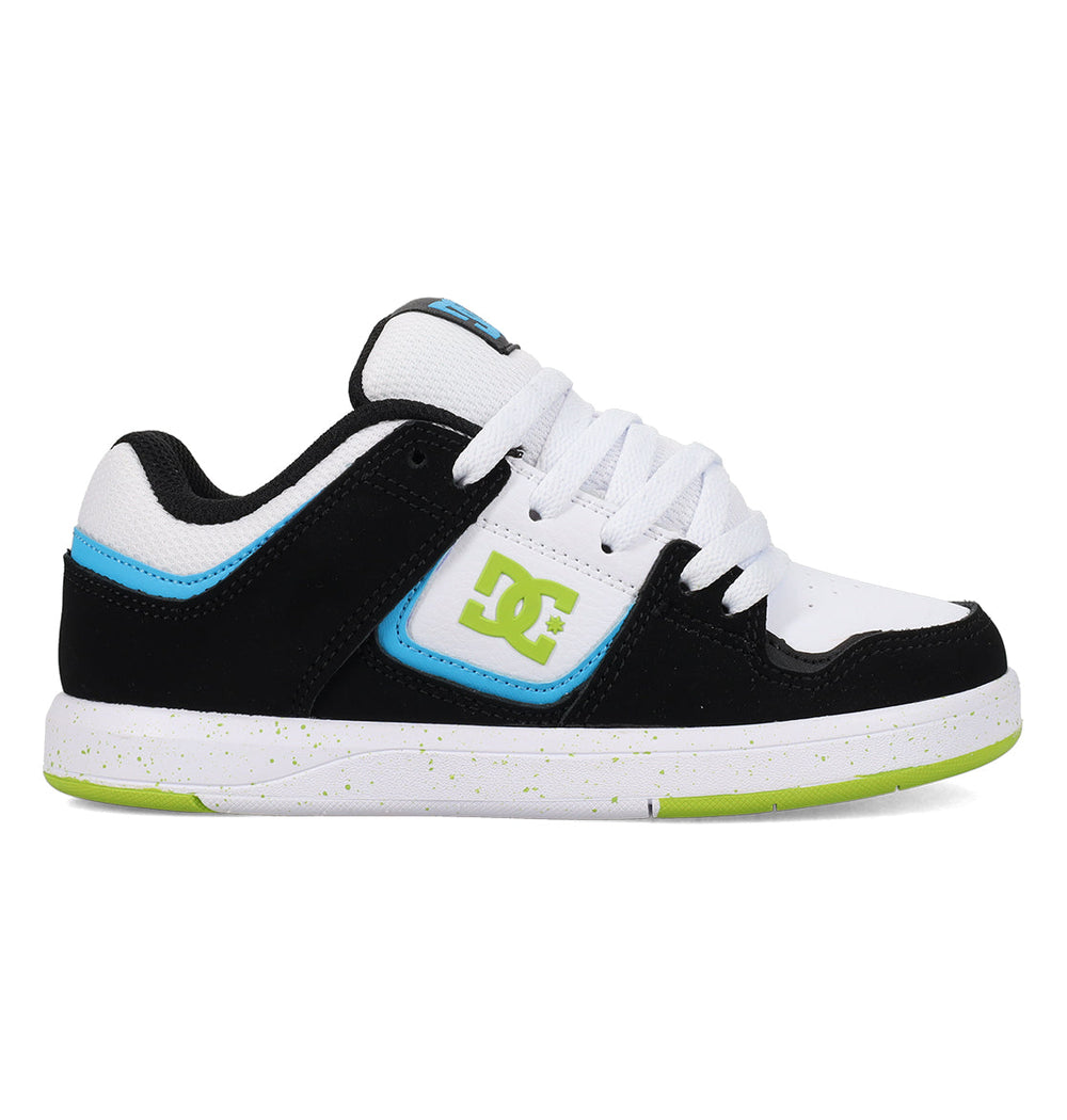 DC Cure Shoes - Blk/Wht/Blu/Grn Black/Wht/Blu/Grn | DC Shoes